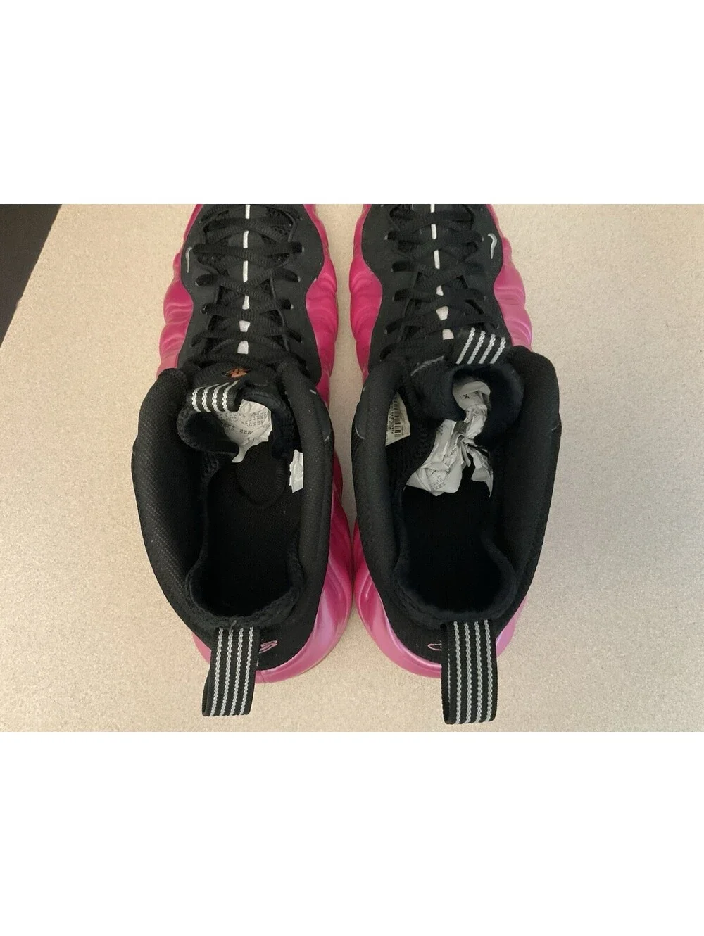 Mens Nike Air Foamposite One “Pearlized Pink” Athletic Shoes. Size 16. Awesome!
